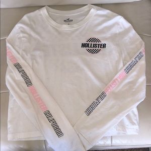 Hollister cropped long sleeve